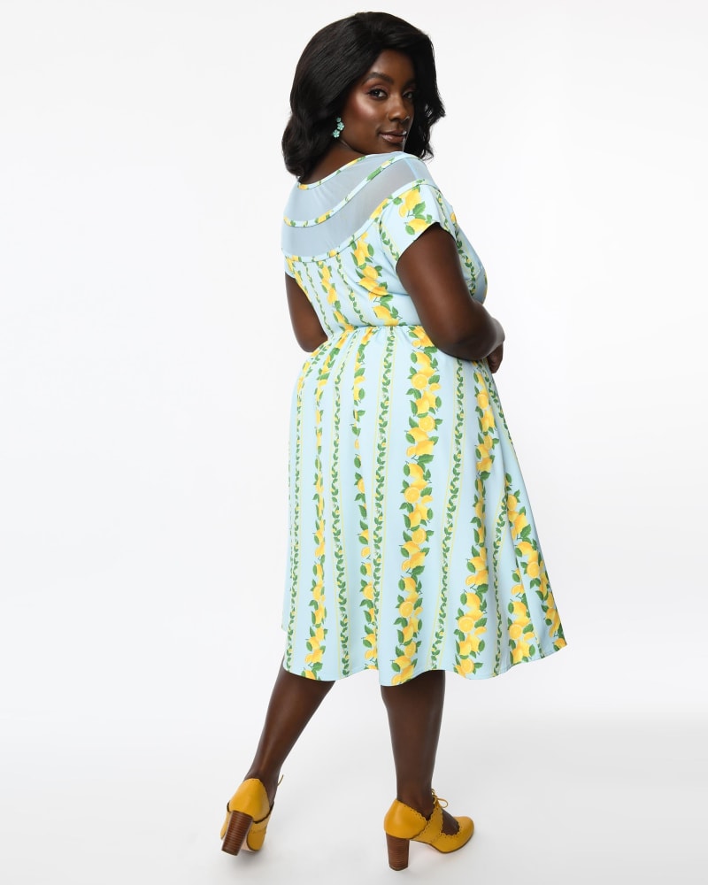Plus lemon dress new arrivals